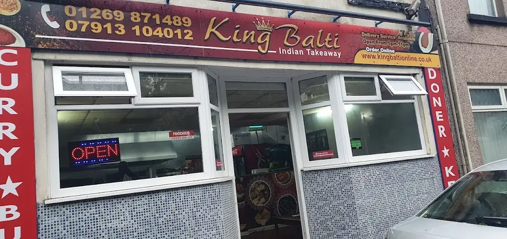 King Balti restaurant in Pontyberem