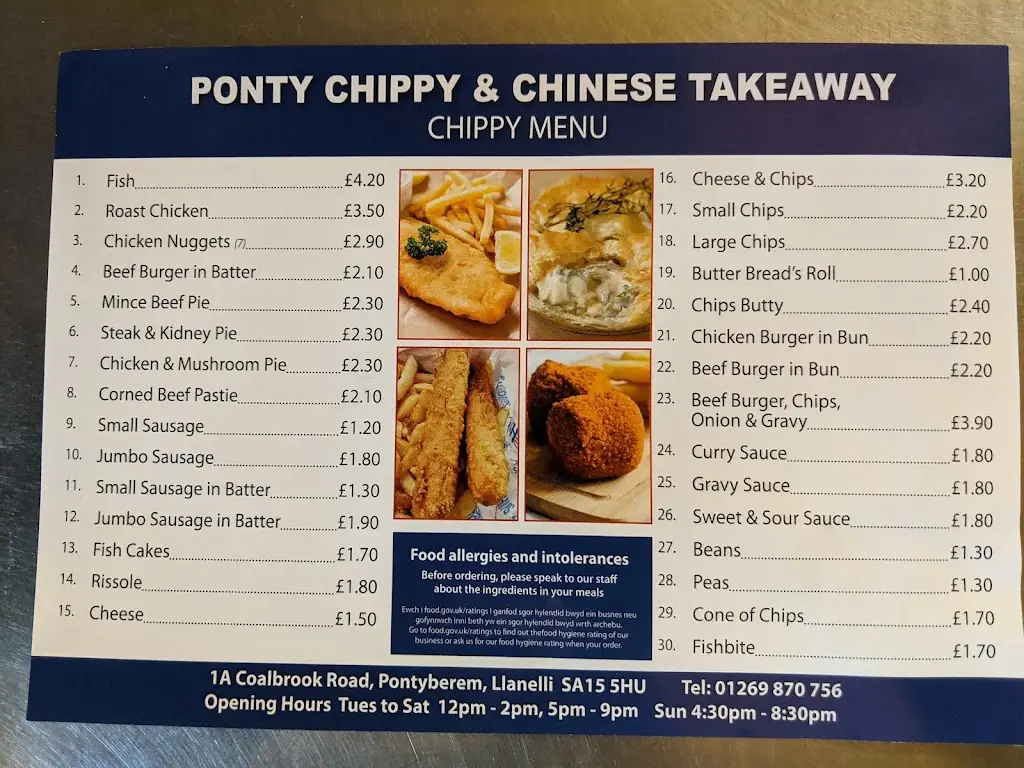 Menu_Ponty Chippy_Pontyberem_image_3