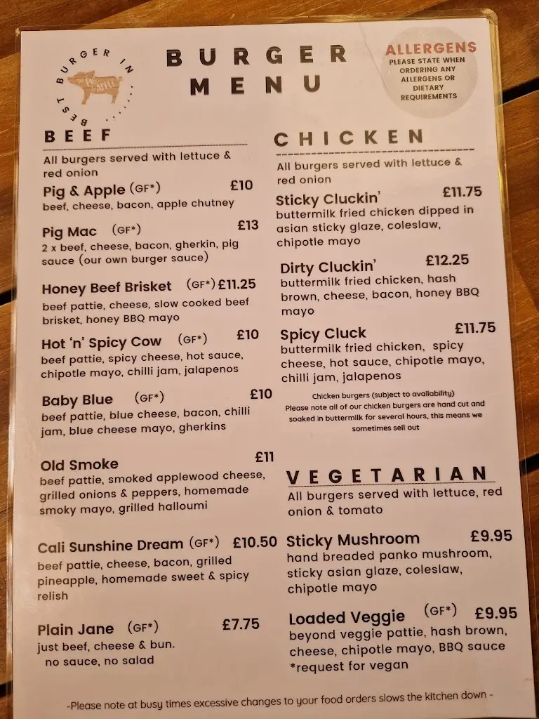 Menu_The Pig & Apple_Monmouth_immagine_4