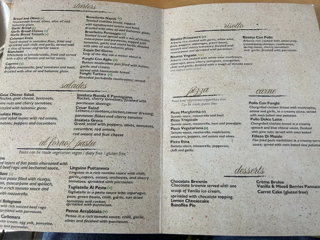 Menu_La Piccola Italia_Monmouth_image_4