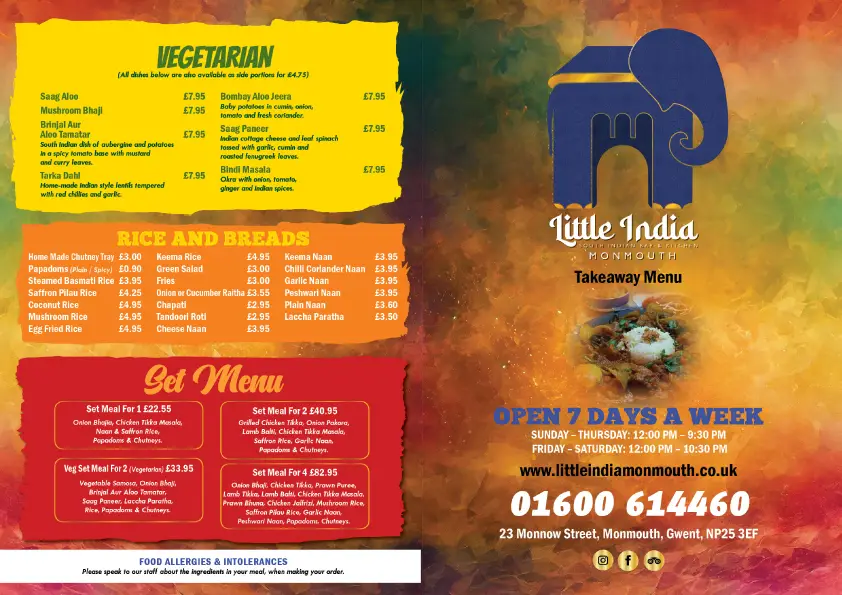 Menu_Little India Monmouth_Monmouth_image_4