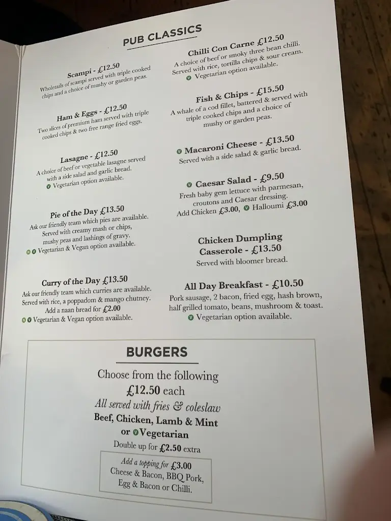 Menu_Punch House_Monmouth_image_1