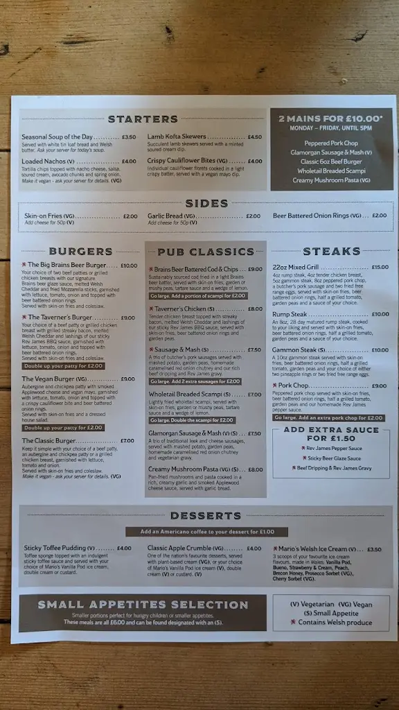 Menu_Punch House_Monmouth_image_4