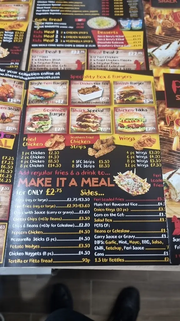 Menu_The Peri Shack_Monmouth_image_3
