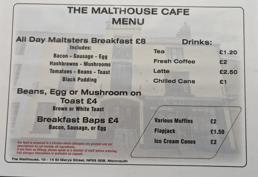 Menu_The Malthouse Café_Monmouth_image_3