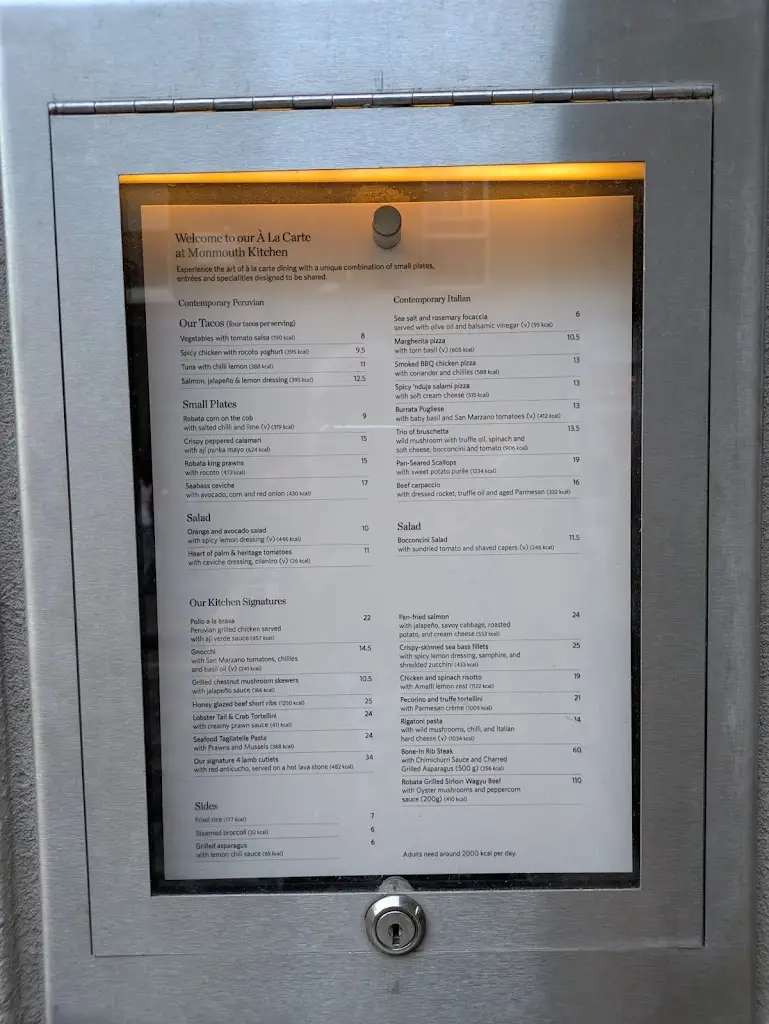 Menu_Monmouth Kitchen_Monmouth_immagine_1