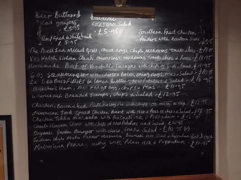 Menu_The Bell Inn_Monmouth_image_1