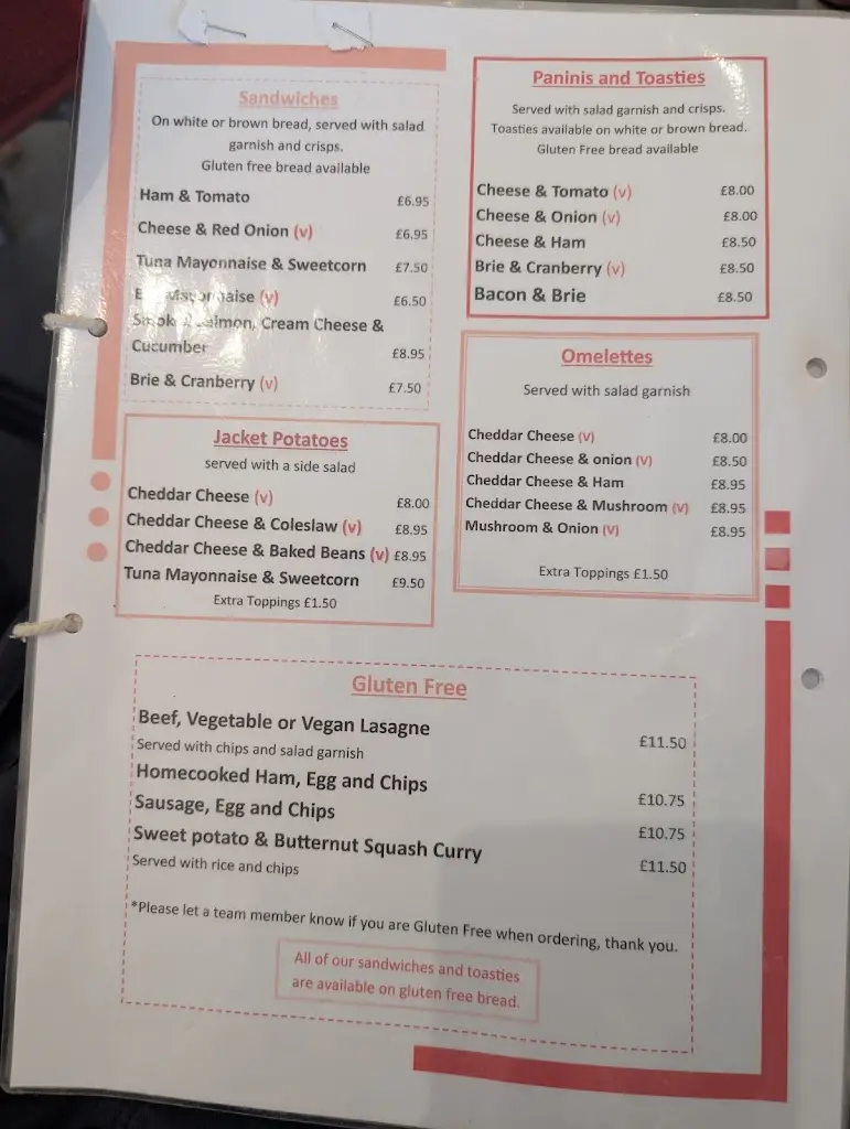 Menu_The Red Door Deli & Diner_Monmouth_image_1