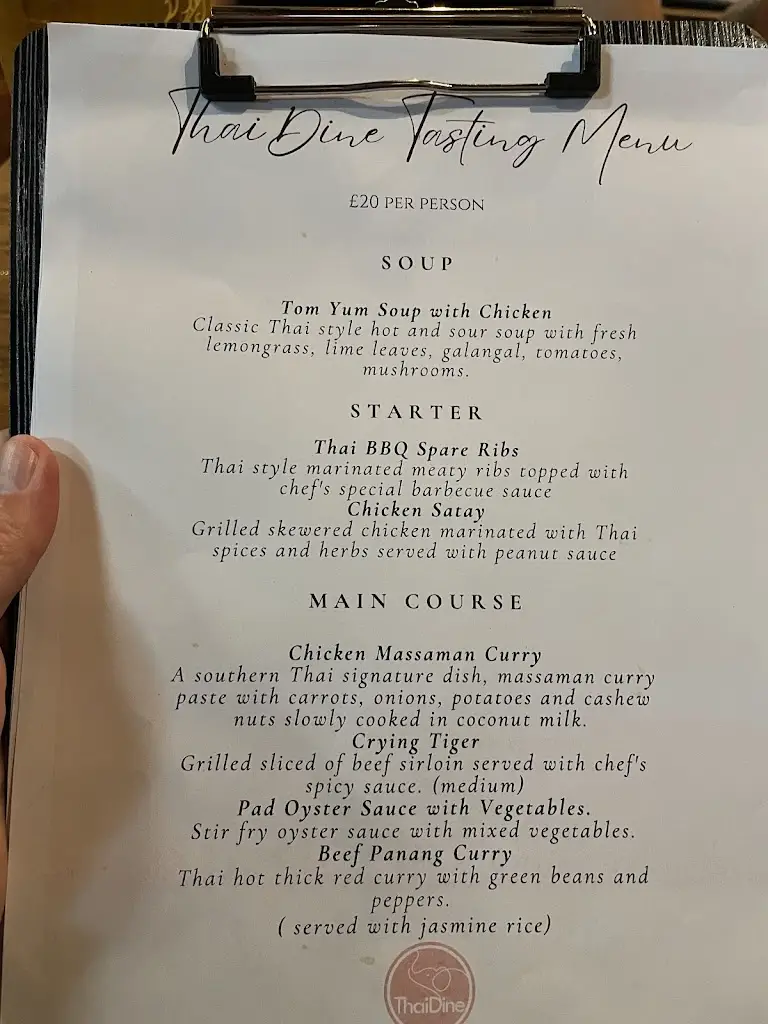 Menu_ThaiDine Wrexham_Marchwiel_image_4