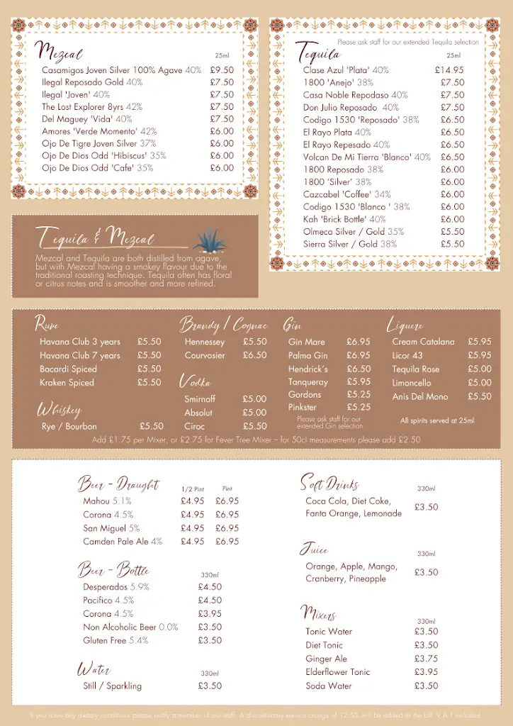 Menu_Sabrosa Del Fuego_Bishops Stortford_image_2