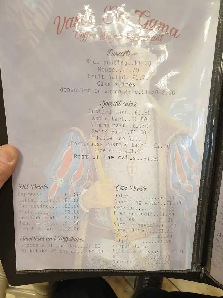 Menu_Vasco Da Gama Restaurant_Marchwiel_image_4