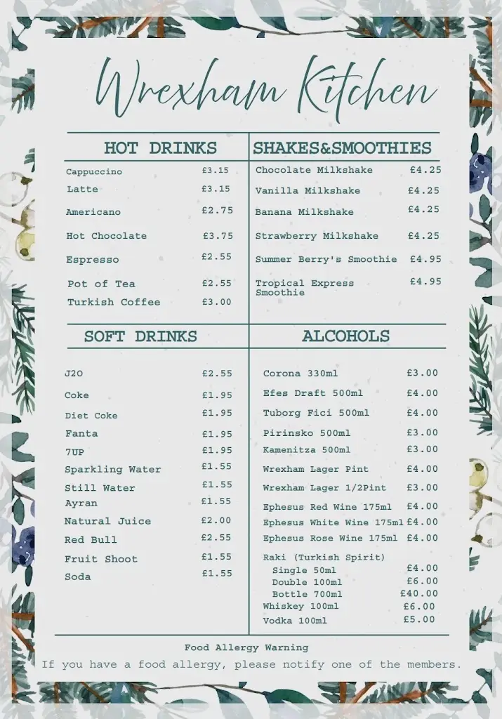 Menu_Wrexham Kitchen_Marchwiel_image_2