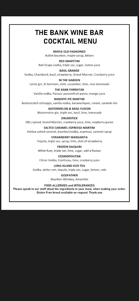 Menu_The Bank Wine Bar & Bistro_Marchwiel_image_3