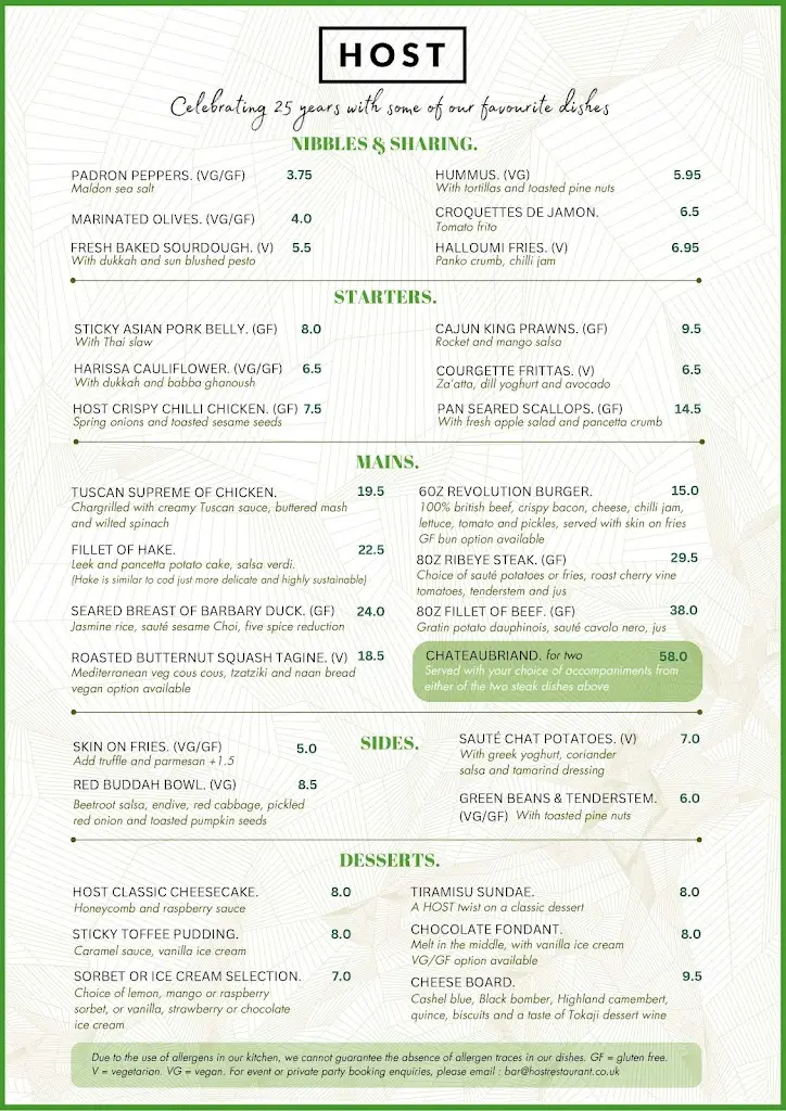 Menu_Host Grill Restaurant Bishop’s Stortford_Bishops Stortford_image_3