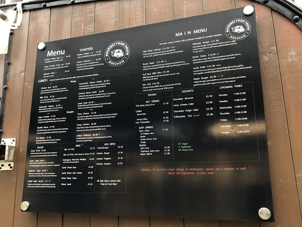 Menu_Gourmet Food Truck_Marchwiel_image_1