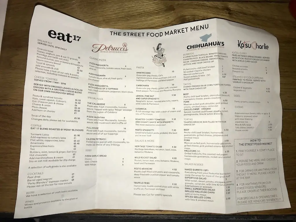 Menu_eat 17_Bishops Stortford_image_1