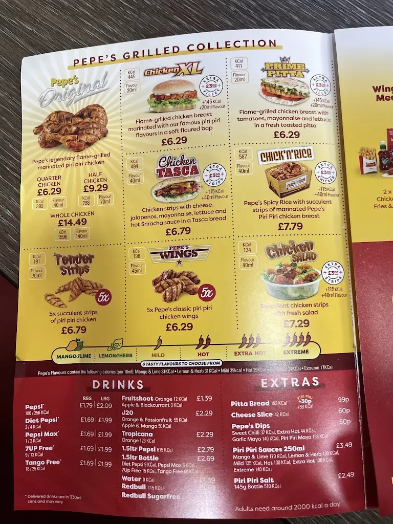 Menu_Pepe's_Marchwiel_image_2