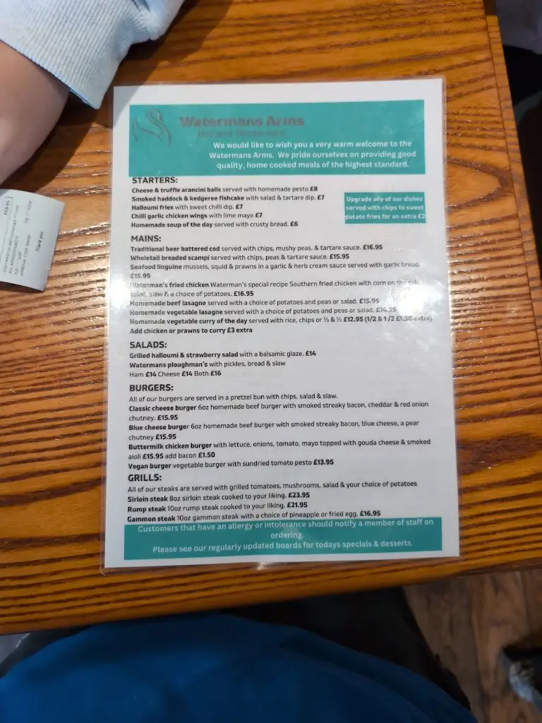 Menu_Watermans Arms_Pembroke_image_3