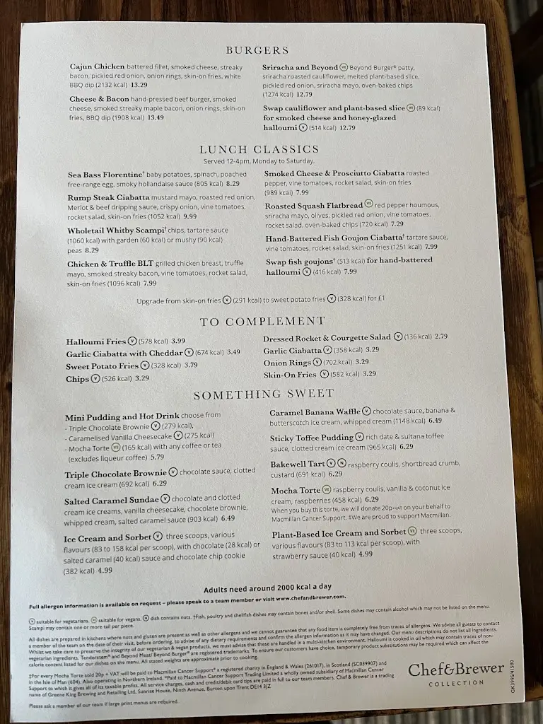 Menu_Three Horseshoes_Bishops Stortford_image_3