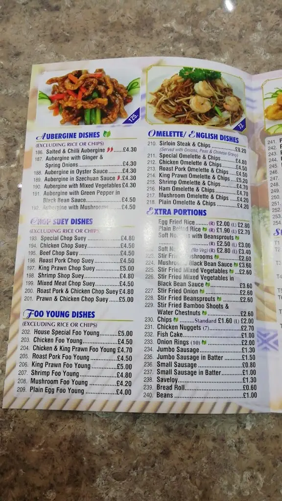 Menu_Blue Ocean Cantonese_Pontycymer_image_1