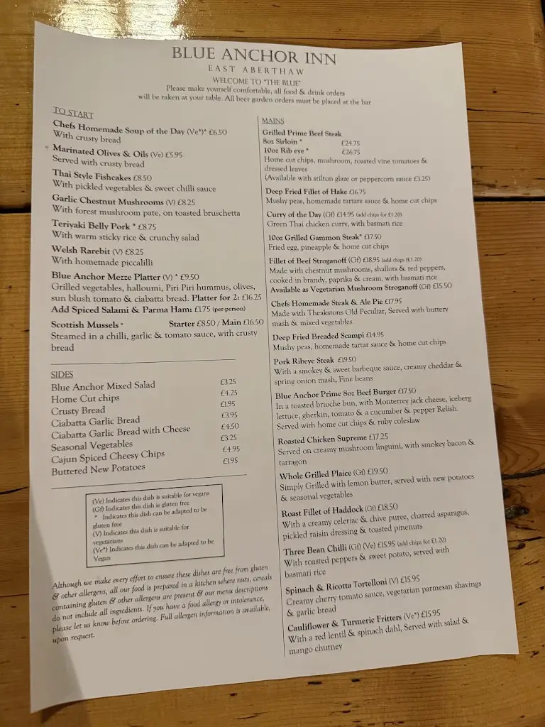 Menu_Blue Anchor Inn_Rhoose_image_1