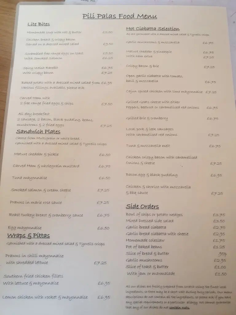 Menu_Pili Palas_Pwllheli_image_1