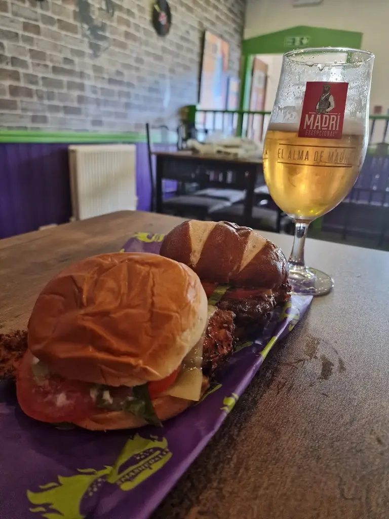 Smashed and lit Restaurant in Pwllheli