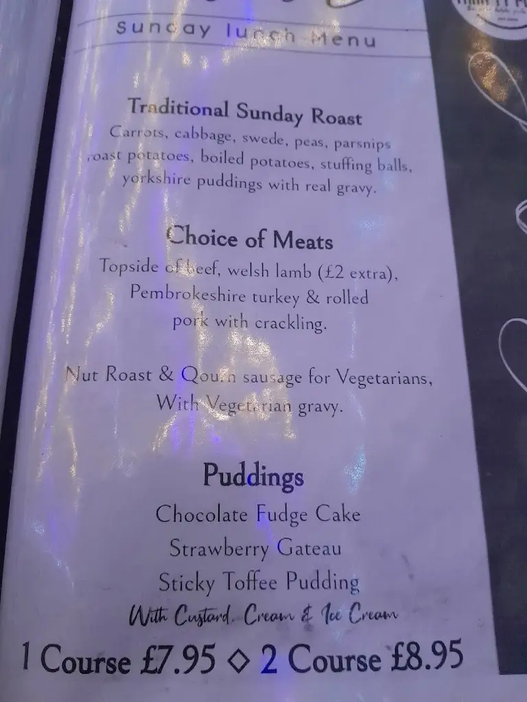 Menu_The Ivor Hael Hotel_Rhondda Cynon Taf_image_1