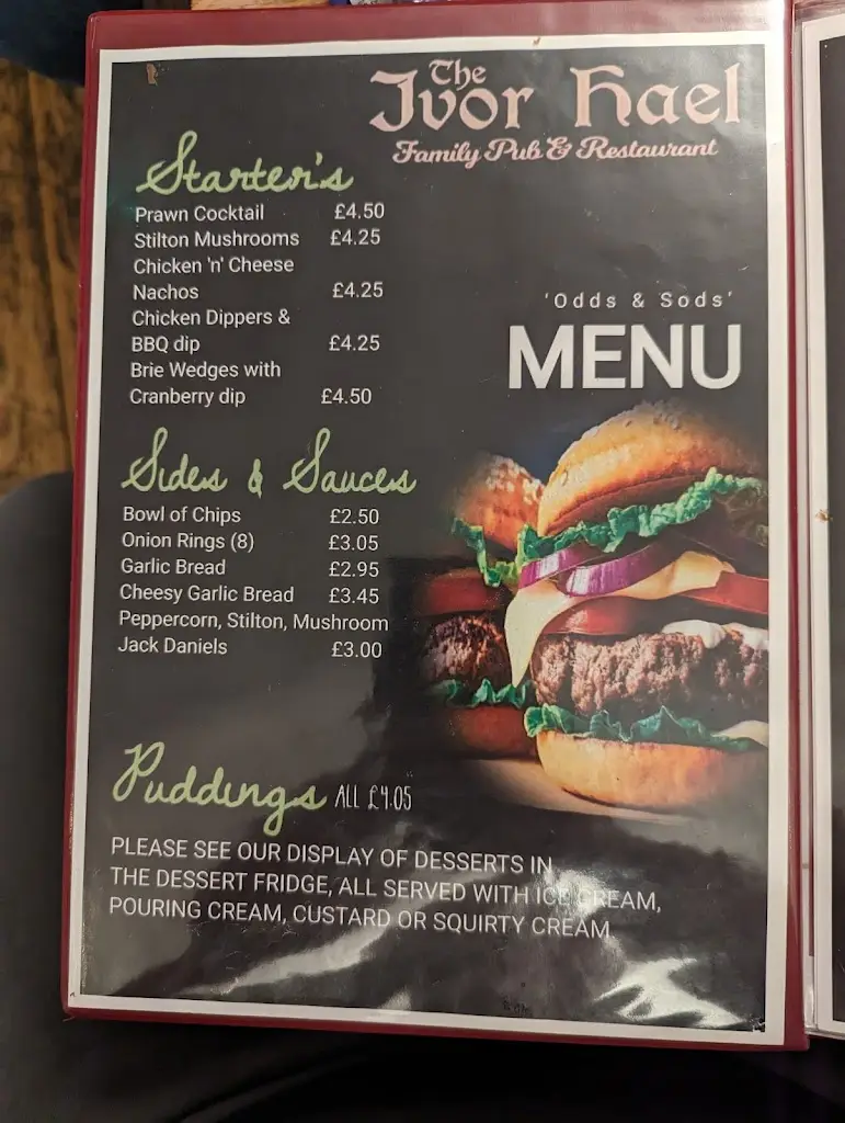 Menu_The Ivor Hael Hotel_Rhondda Cynon Taf_image_3