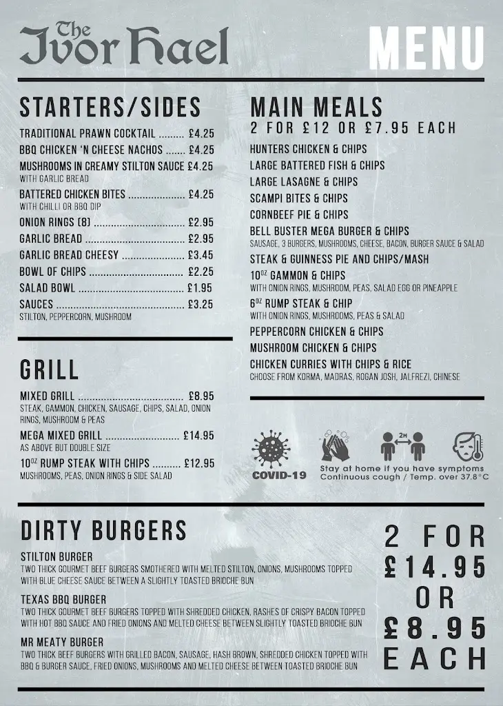 Menu_The Ivor Hael Hotel_Rhondda Cynon Taf_image_4