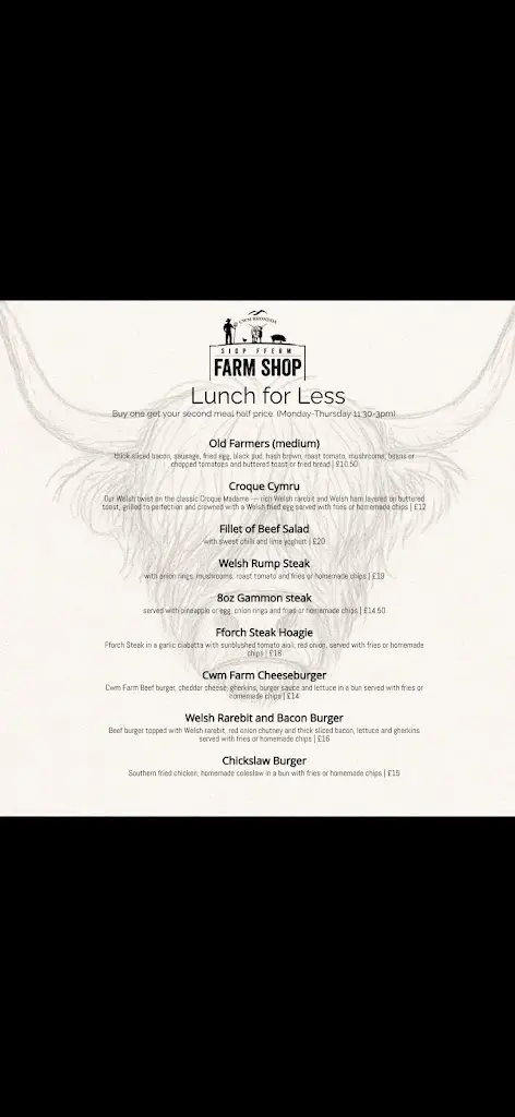 Menu_Cwm Farm Shop Ltd_Rhondda Cynon Taf_image_2