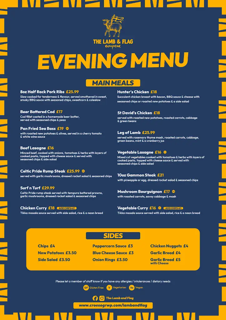 Menu_Lamb & Flag Inn_Rhayader_image_1