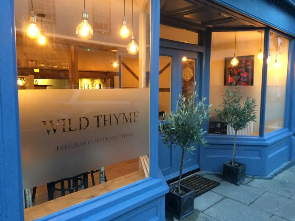 Wild Thyme Italian restaurant in Presteigne