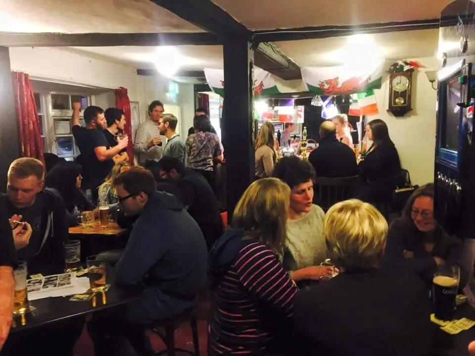 The Royal Oak restaurant in Presteigne