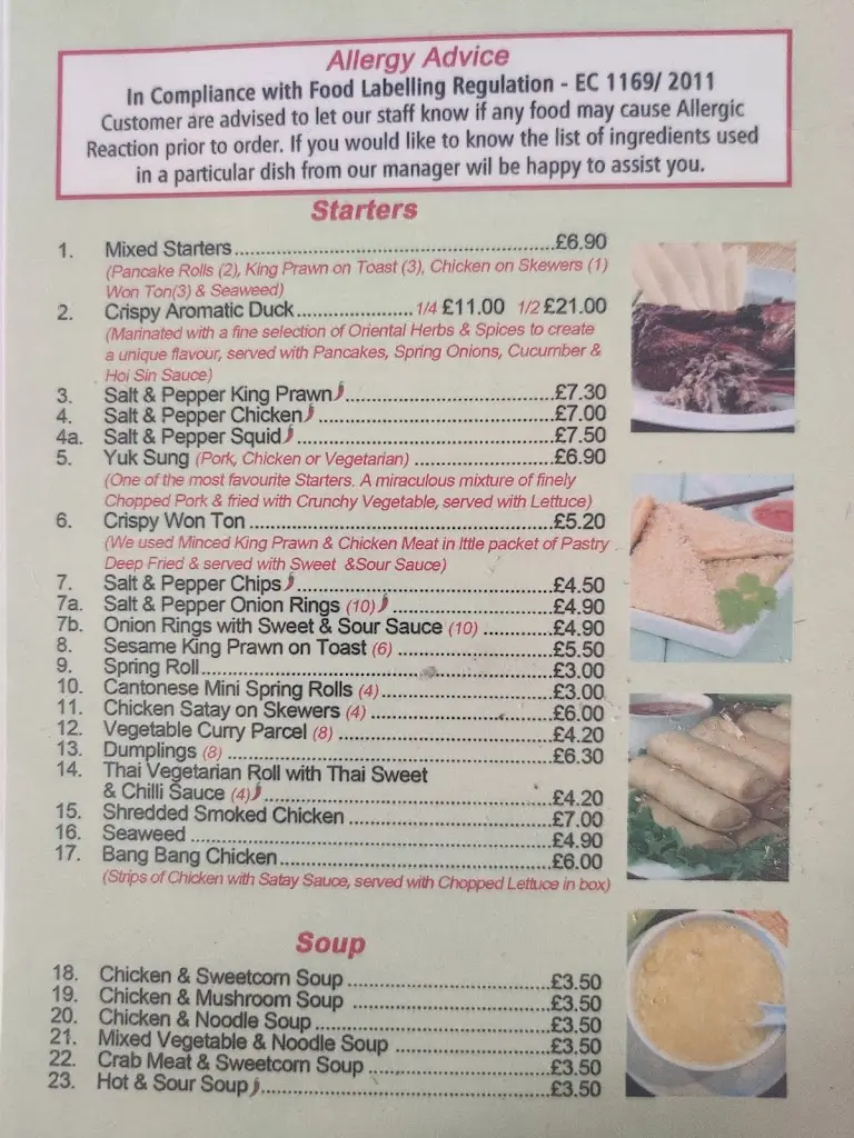 Menu_The Cabin_Presteigne_image_2