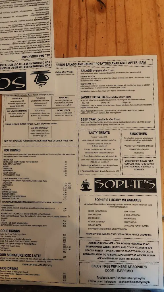 Menu_Sophie's_Penparcau_image_3