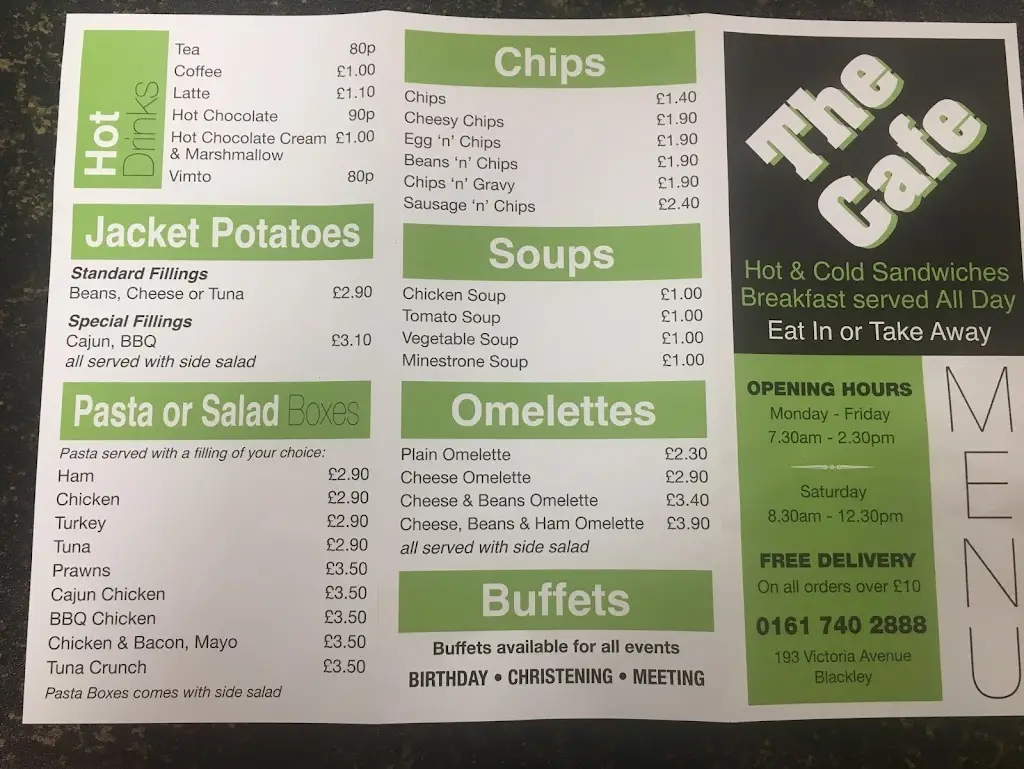 Menu_The Café_Blackley_image_3