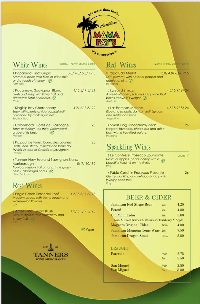 Menu_Mama Fay's_Penparcau_image_1