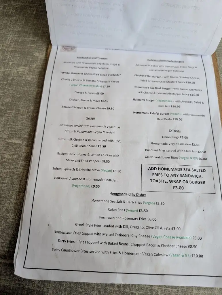 Menu_Little Devil's Café_Penparcau_imagen_2