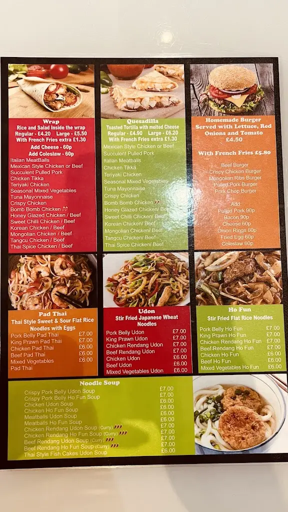 Menu_Fusion King_Penparcau_image_1