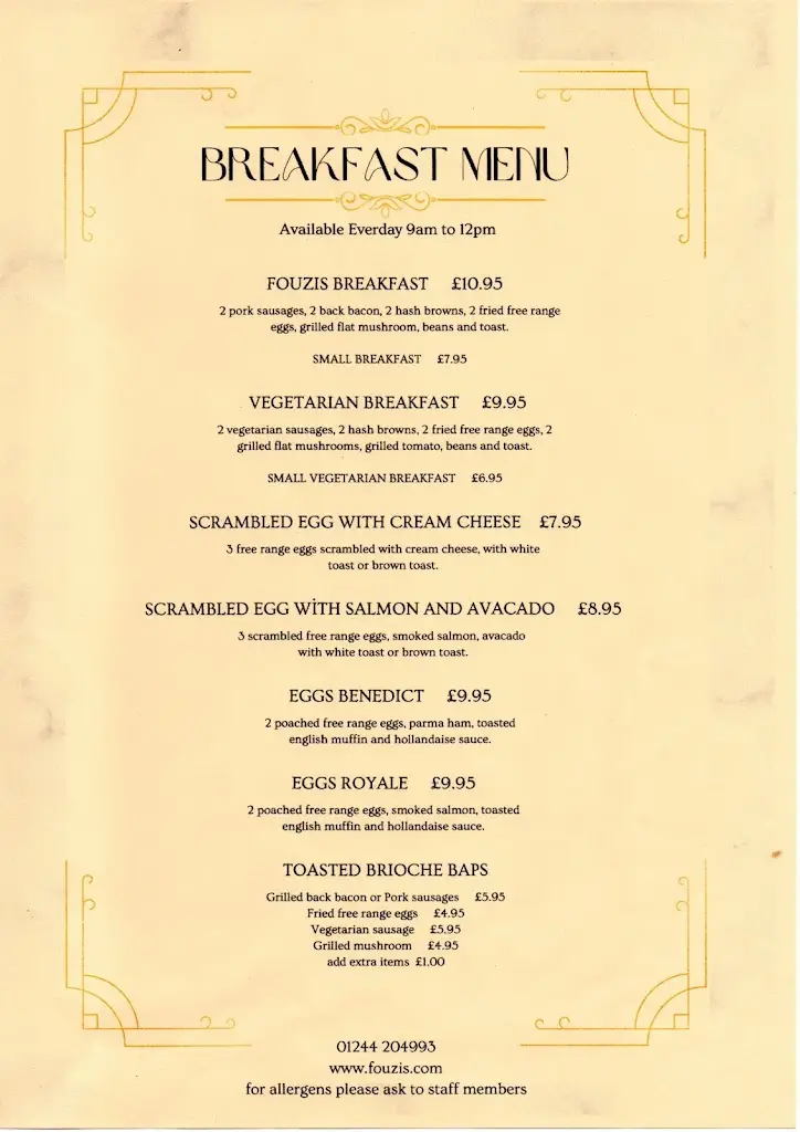 Menu_Fouzi’s Cafe Bar Pizzeria _Rossett_image_3