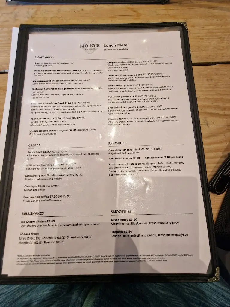 Menu_Mojo's Rhosneigr_Rhosneigr_image_1