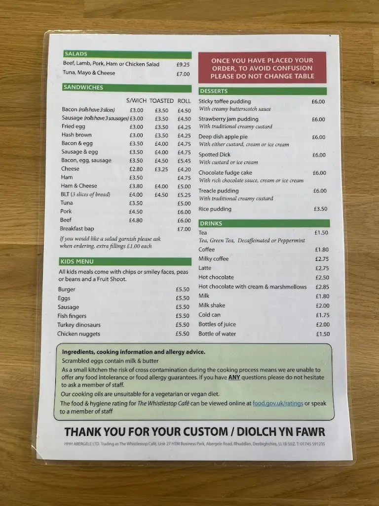 Menu_Whistlestop Cafe_Rhuddlan_image_1