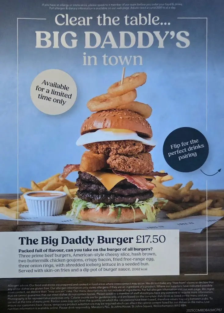 Menu_Savoy Country Inn_Saint Clears_immagine_2