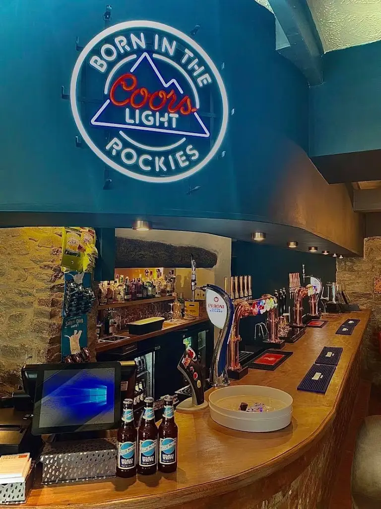 The Black Lion Bar restaurant in Saint Clears