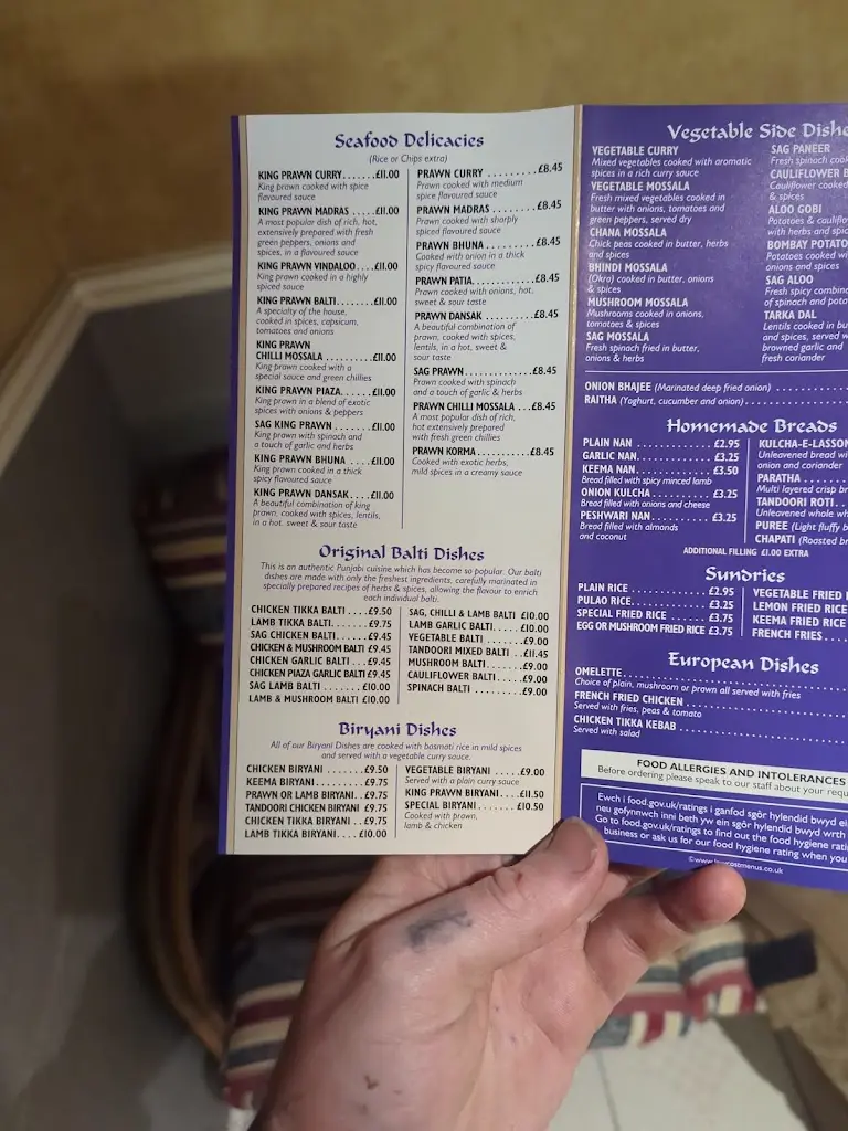 Menu_Bombay Spice_Saint Clears_image_2