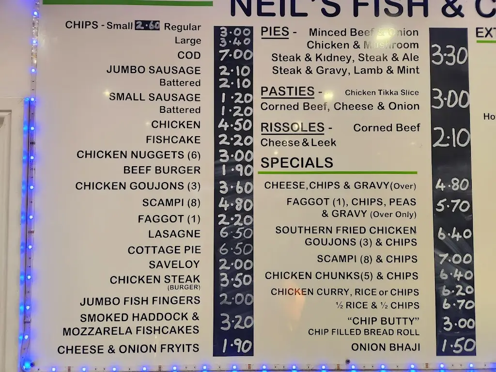 Menu_Neil's Fish & Chips_Saint Clears_image_4