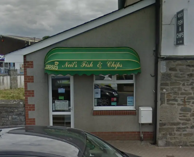 Neil's Fish & Chips restaurant in Saint Clears