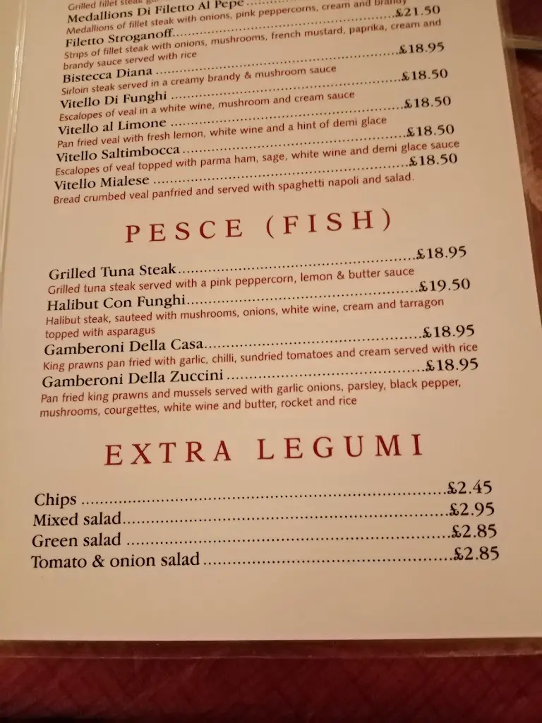 Menu_Rossini's Italian Restaurant_Rhyl_image_3