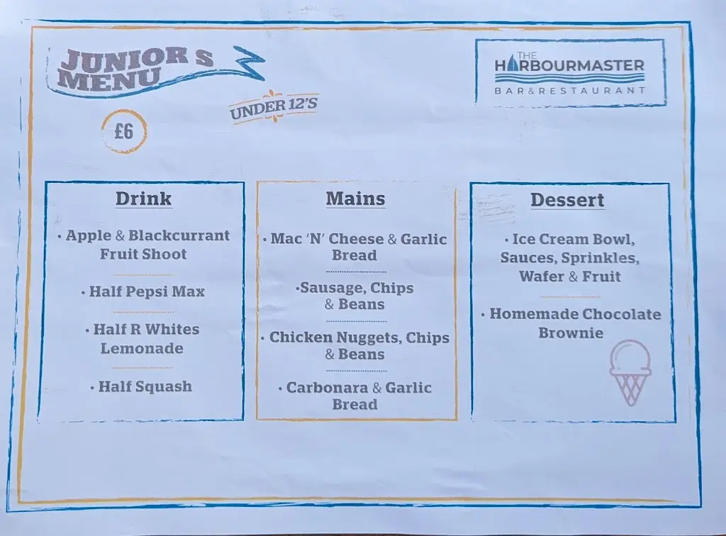 Menu_The Harbourmaster_Steynton_image_4
